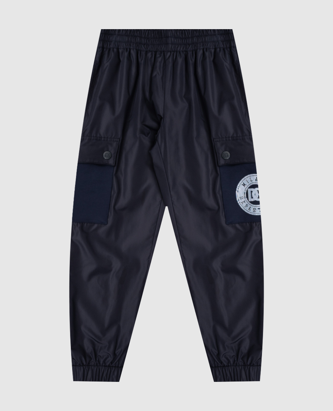 Kids&#39; blue joggers with logo Dolce&Gabbana
