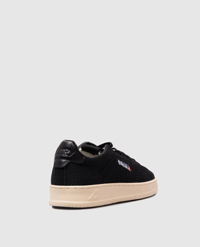 AUTRY Black Easeknit sneakers with logo EKLMKN18