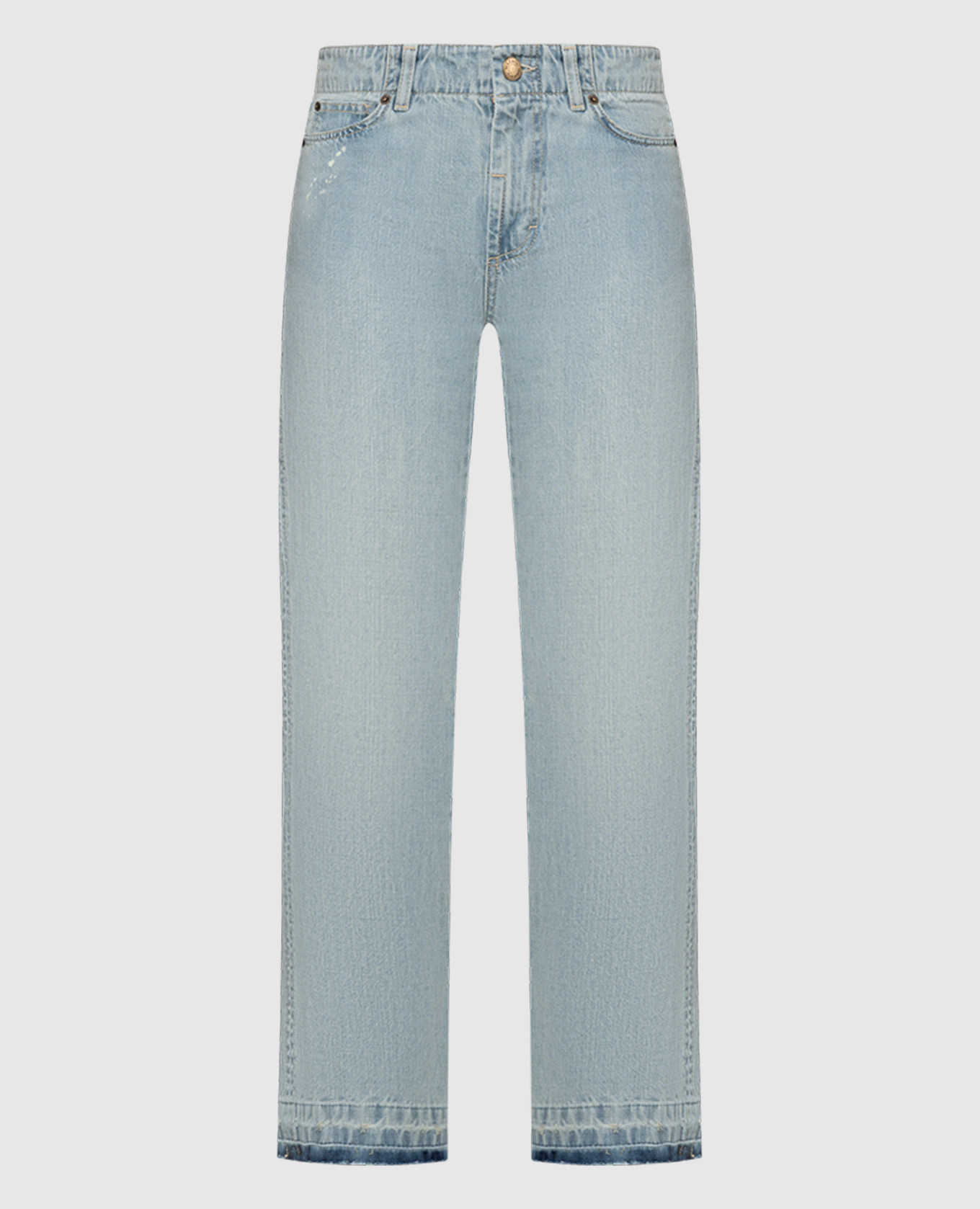 

INNING blue jeans with logo patch Max & Co, Light blue