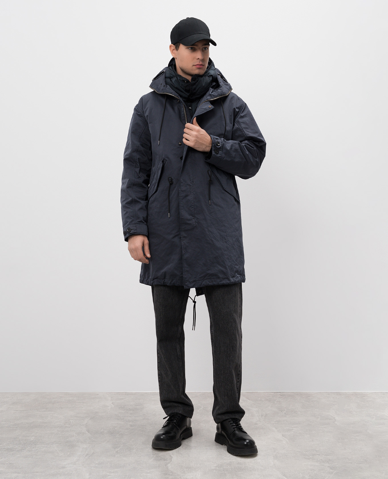 

Gray Micro Kei Explorer Parka C.P. Company, Grey