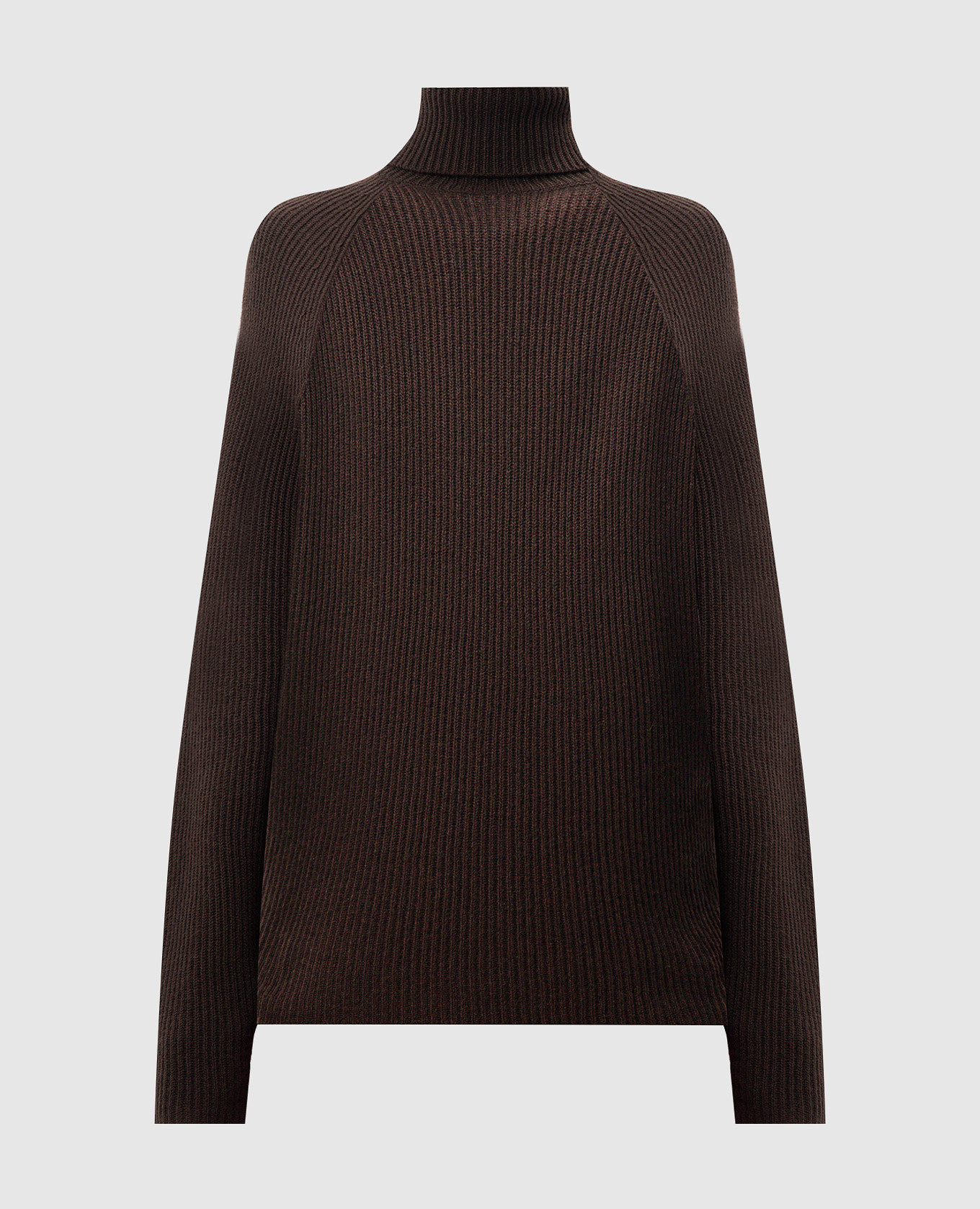 Wigman brown cashmere sweater gabriela hearst