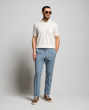Enrico Mandelli Blue pants GYM02B539I
