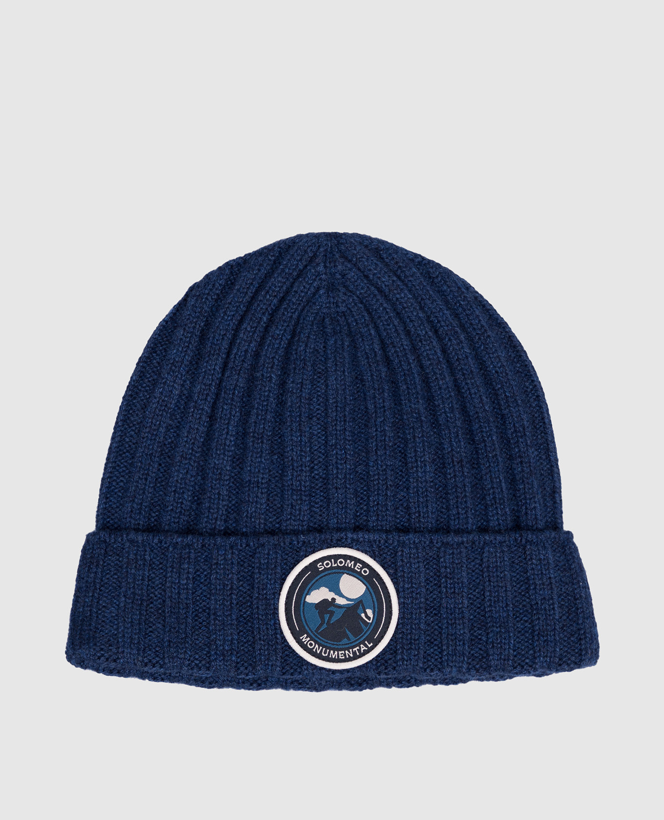 Children&#39;s blue cashmere hat Brunello Cucinelli