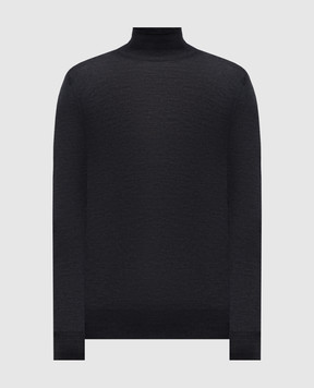 Canali Gray wool golf MK01149C0002