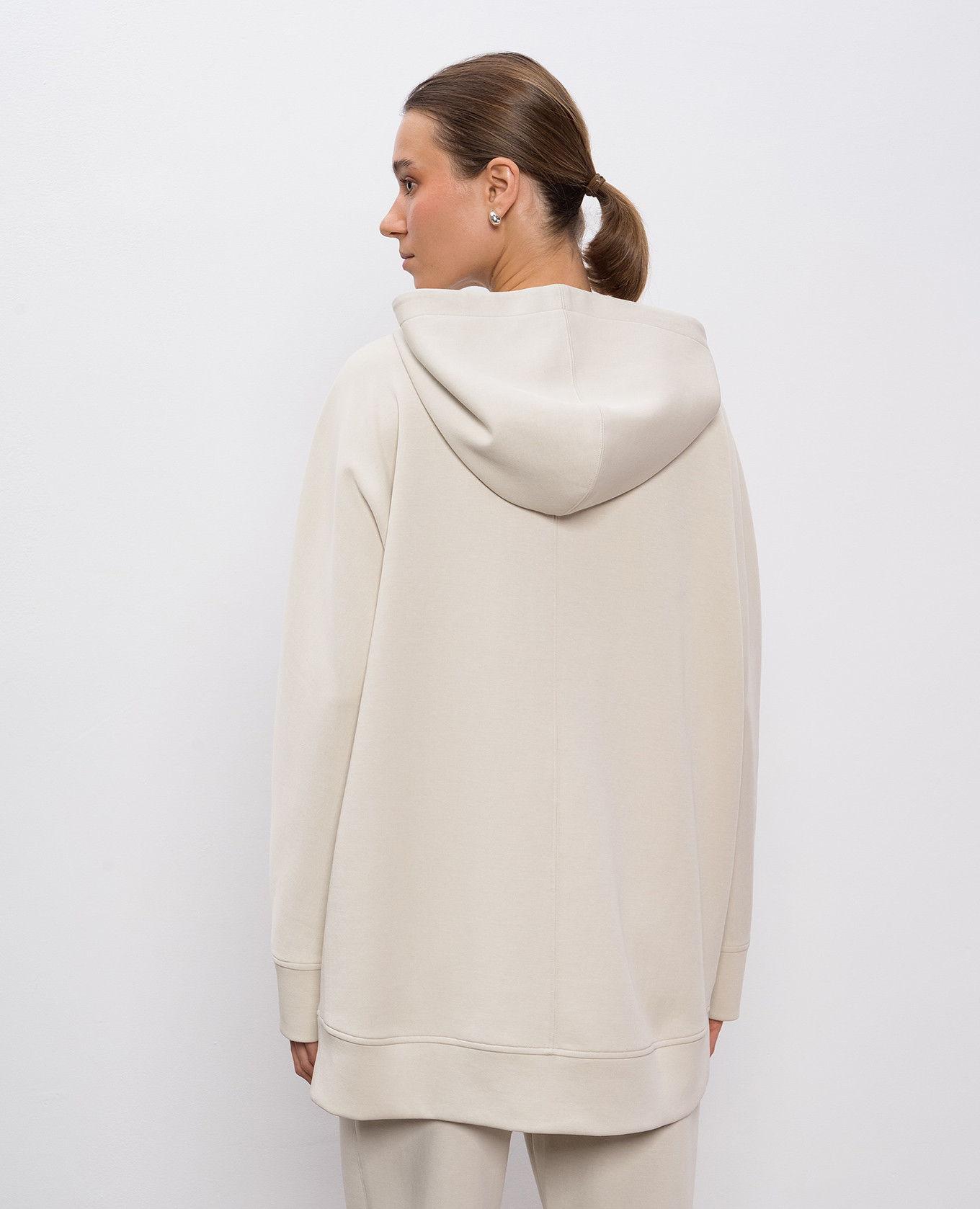 

VERBANO beige sports jacket with logo embroidery Max Mara