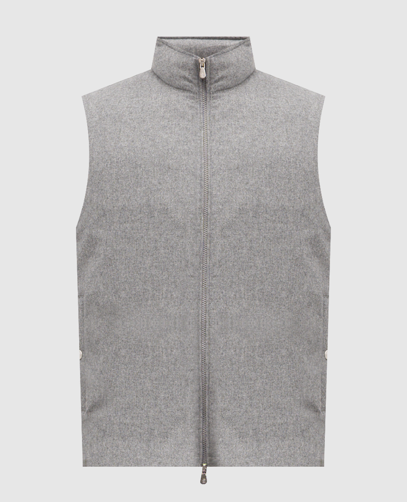 

Grey wool down vest Brunello Cucinelli