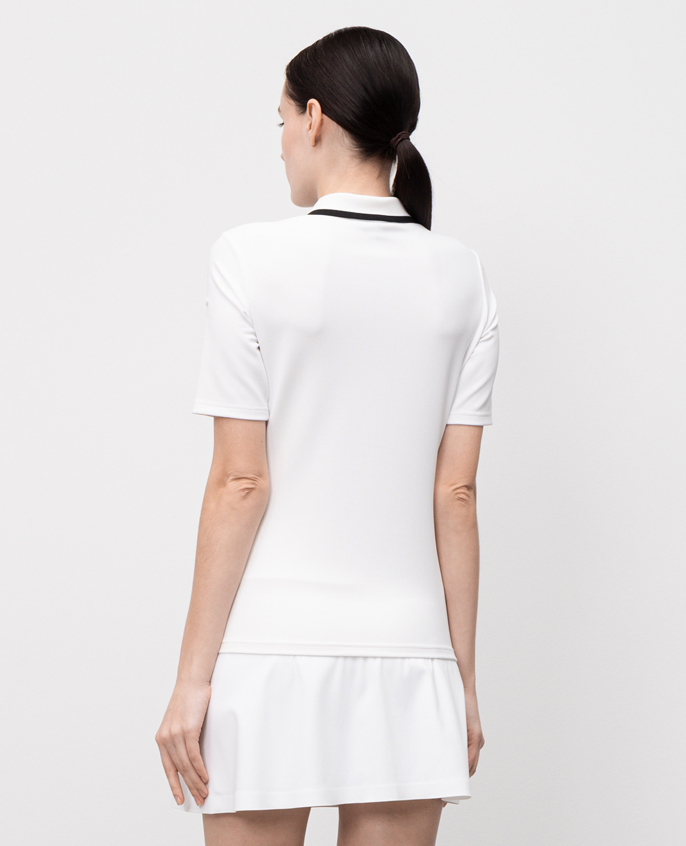 

White CASSIA skirt-shorts with logo Goldbergh