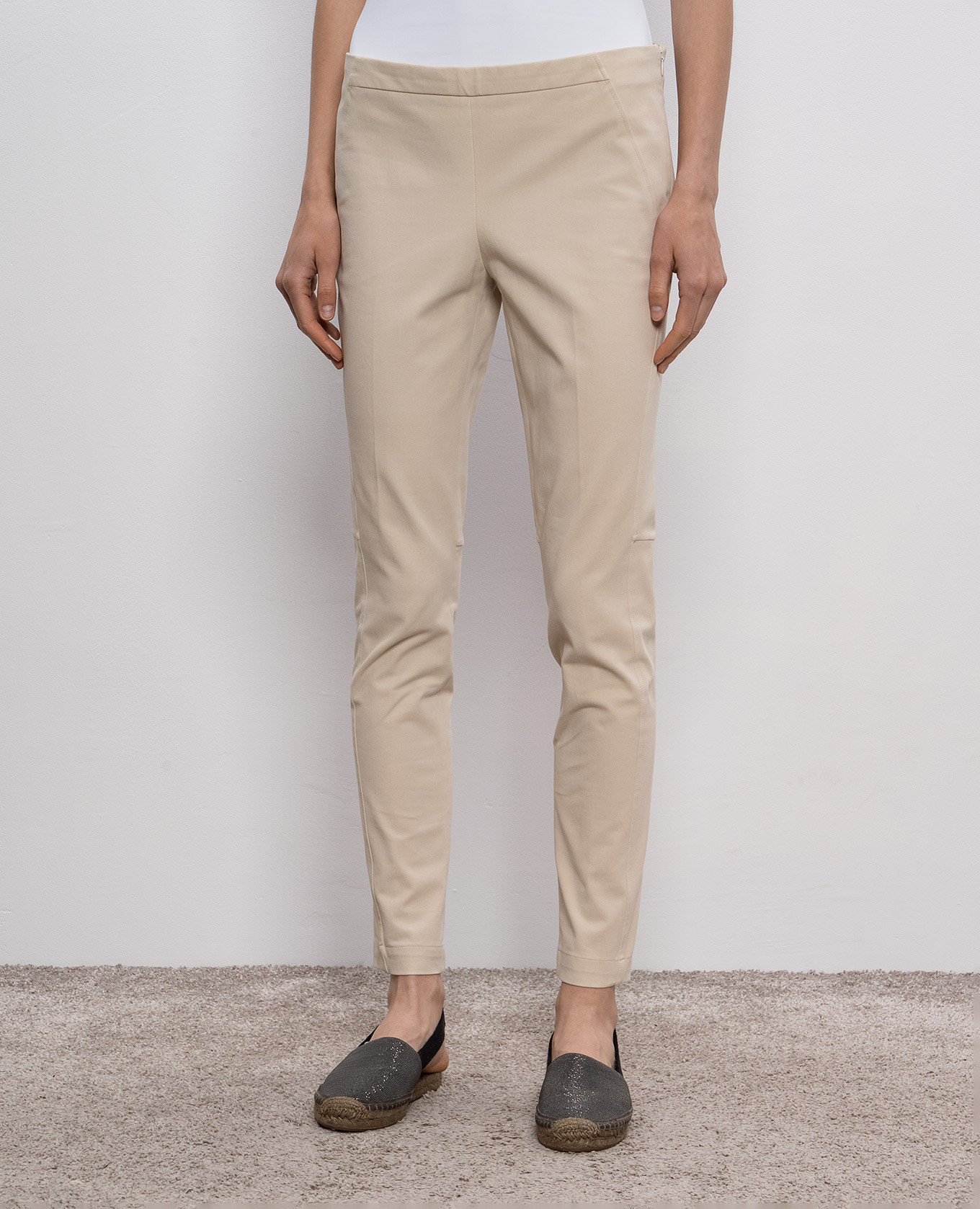 Beige pants Brunello Cucinelli 2