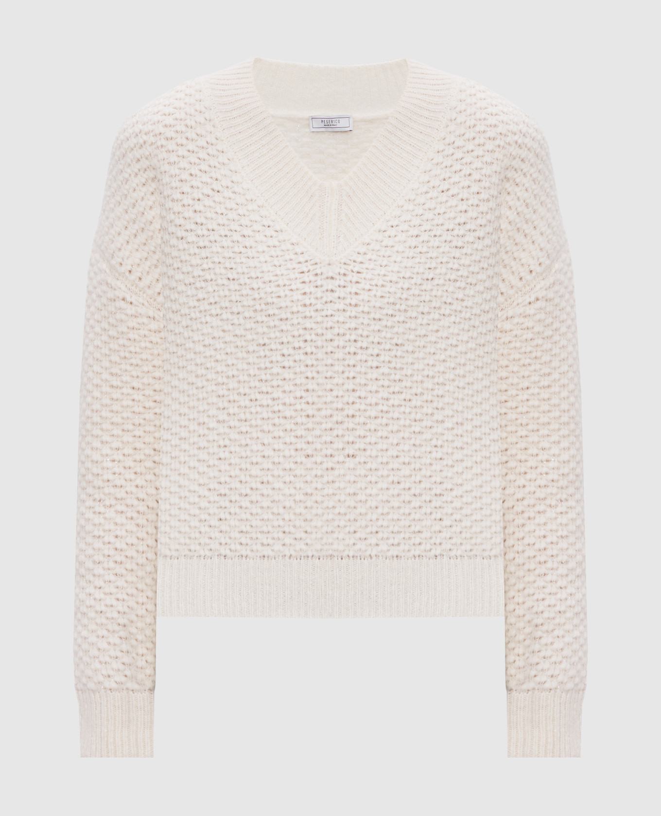 

White alpaca wool pullover Peserico