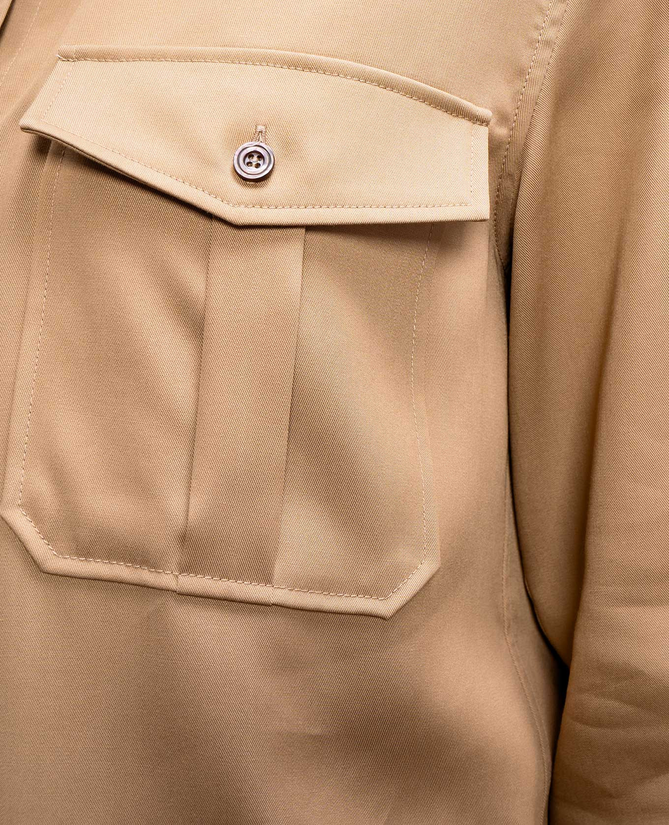 Brown straight-cut blouse Tom Ford 5