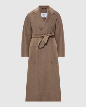 Max Mara LUDMILLA brown cashmere coat LUDMILLA