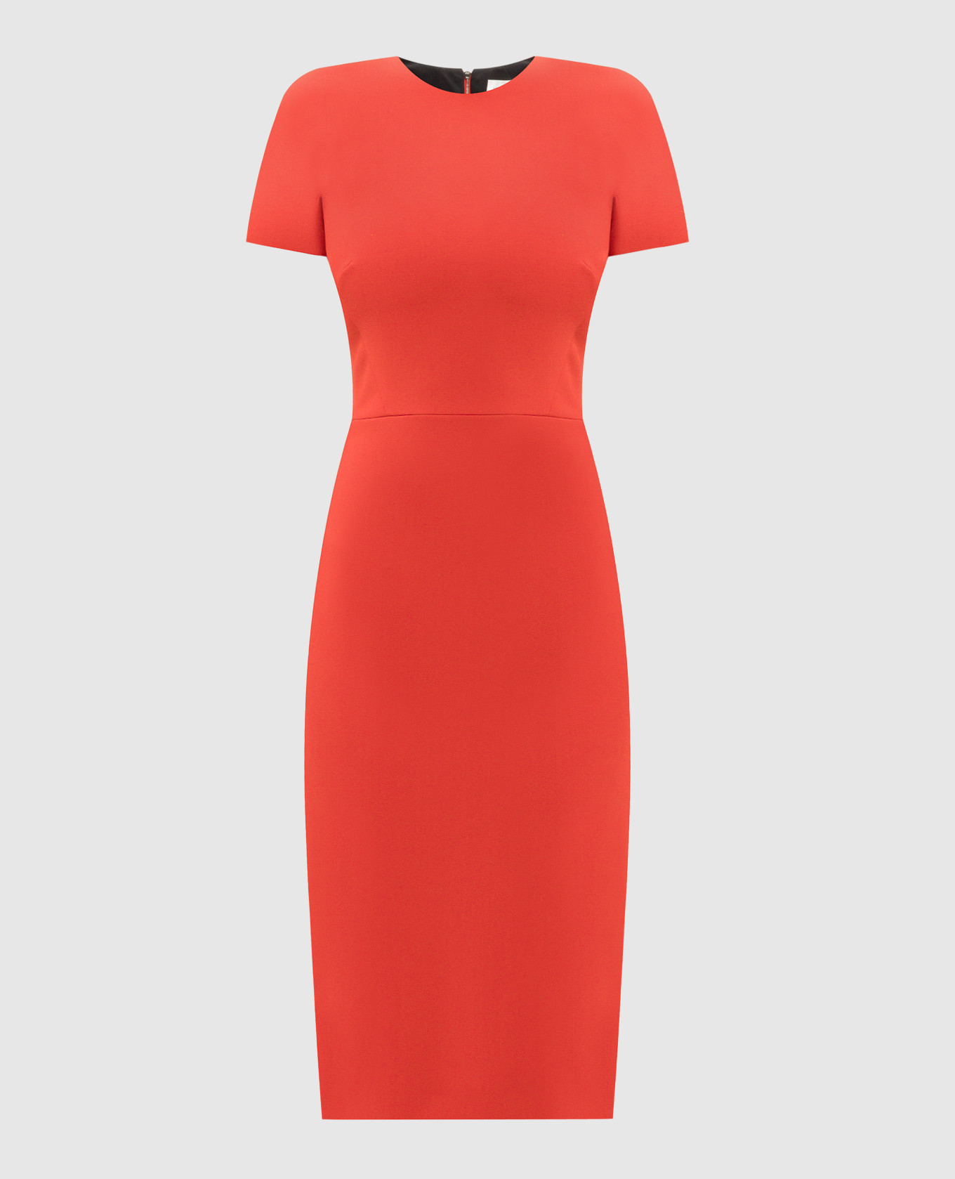 

Red sheath dress with wool Victoria Beckham