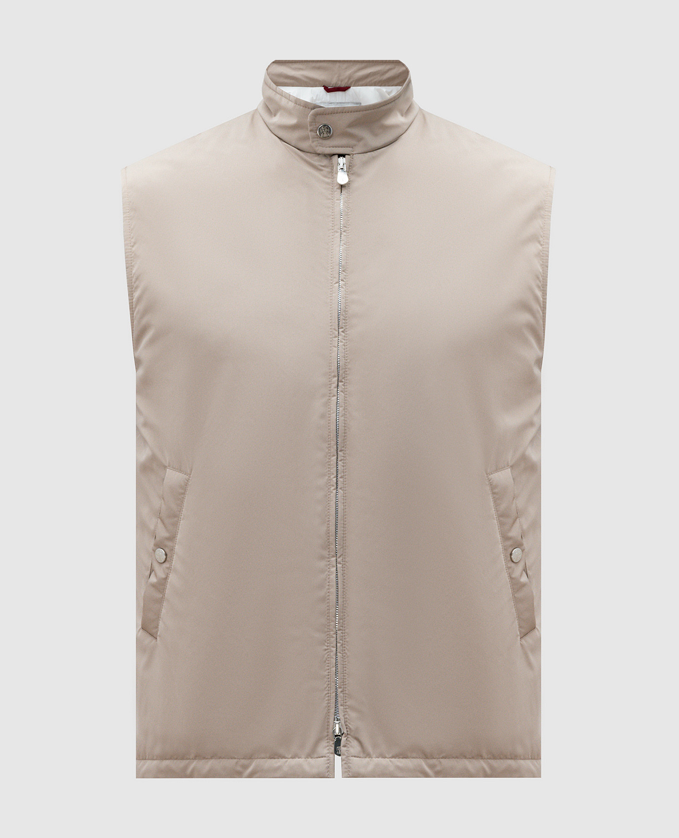 Beige vest Brunello Cucinelli