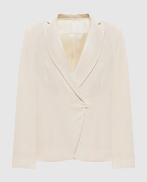 Intoca White wool jacket 252SAXJA1002