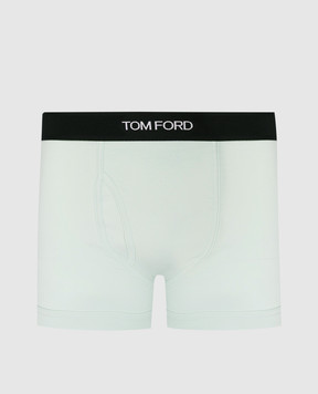 Tom Ford Green boxer briefs with logo T4LC31040