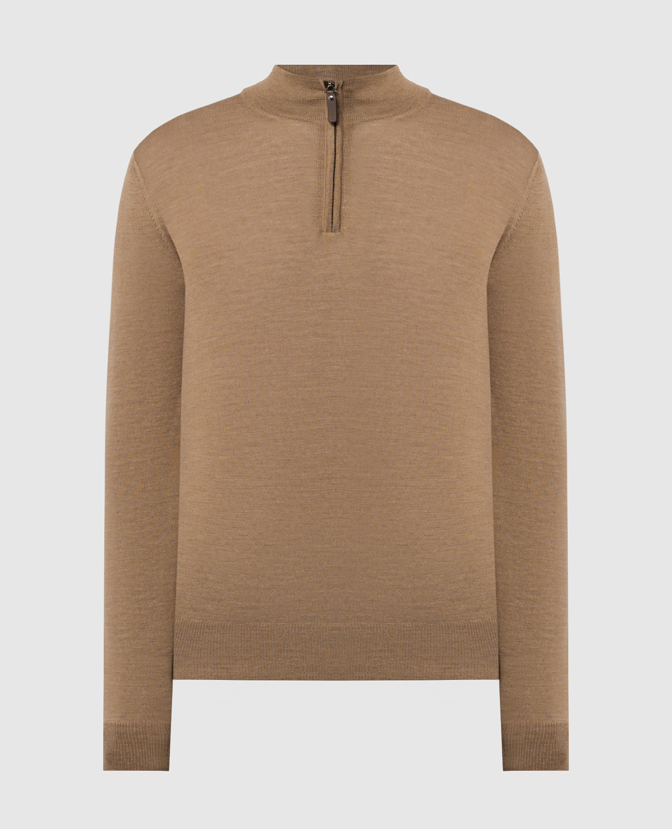 

Brown woolen jumper Canali