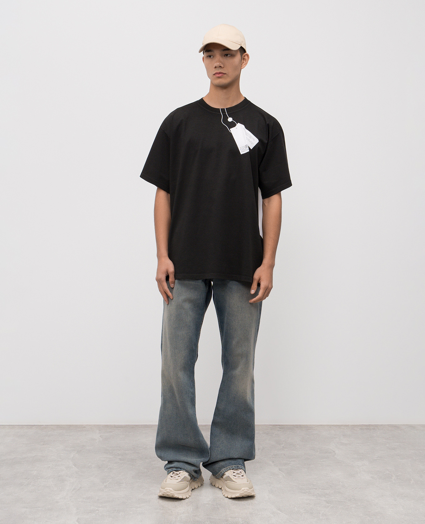 

T-shirt with print Maison Margiela MM6, Black