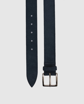 Orciani Blue Amalfi suede belt U08211AMFNOT