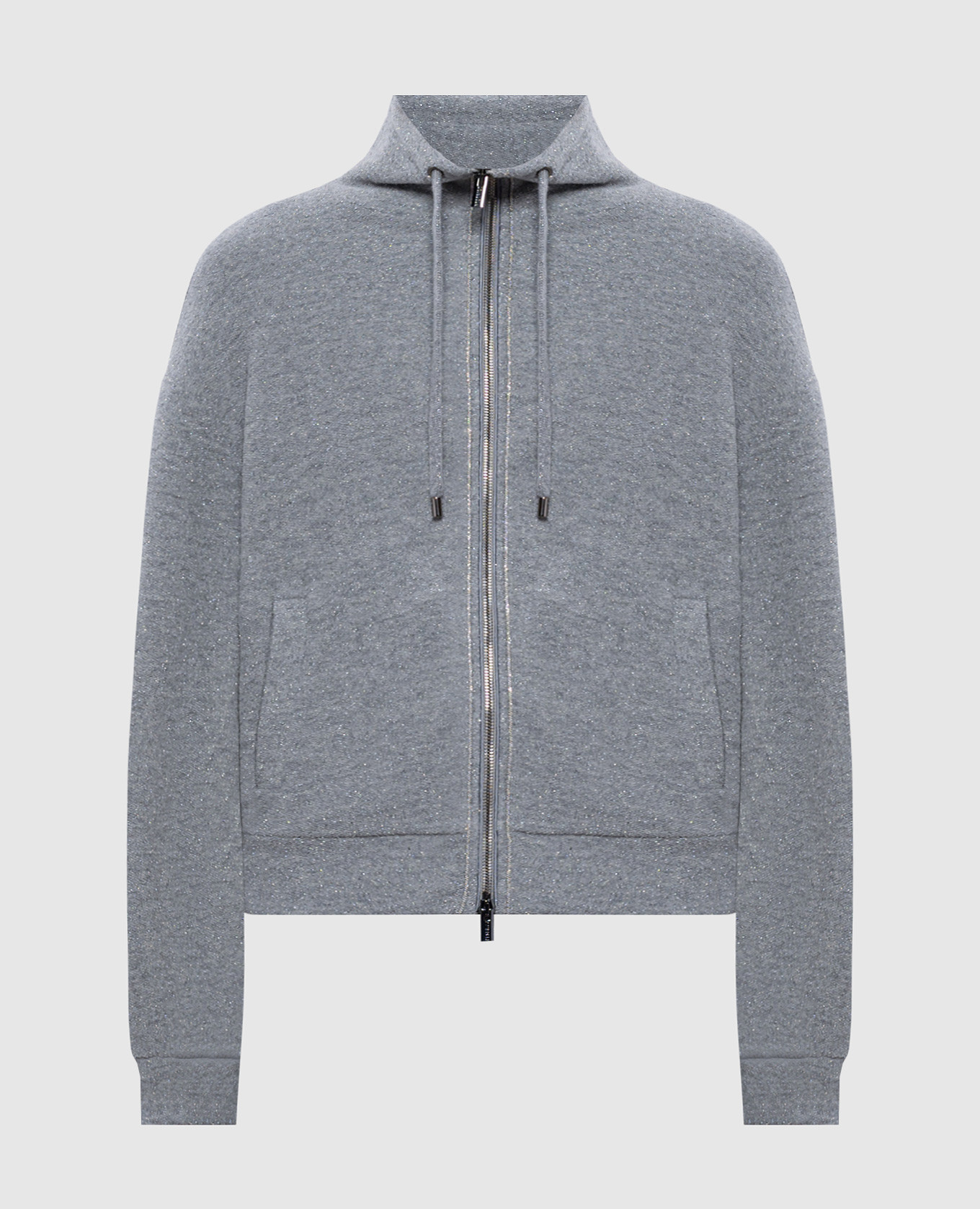 

Gray sports jacket with lurex Peserico, Grey