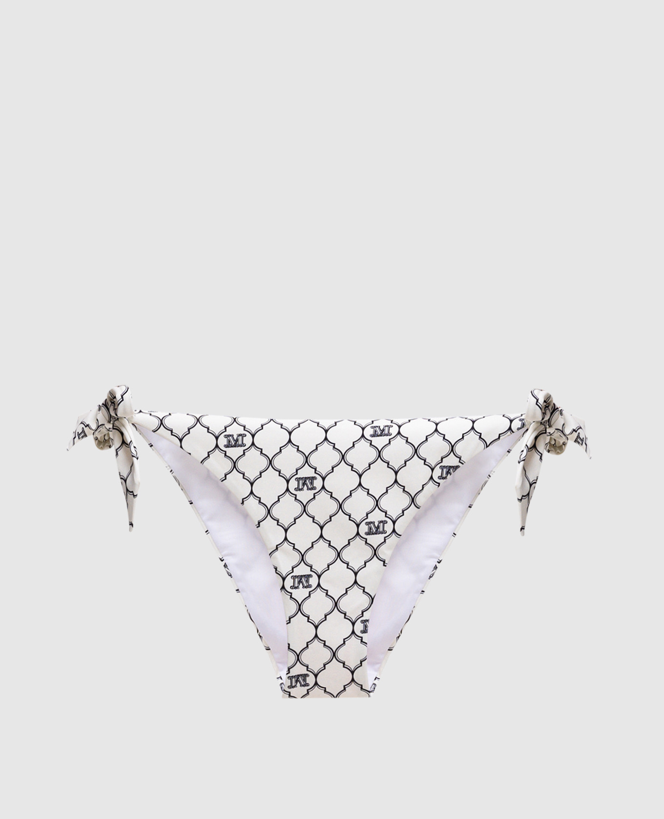 

Beige SILVANA swimsuit panties with print Max Mara