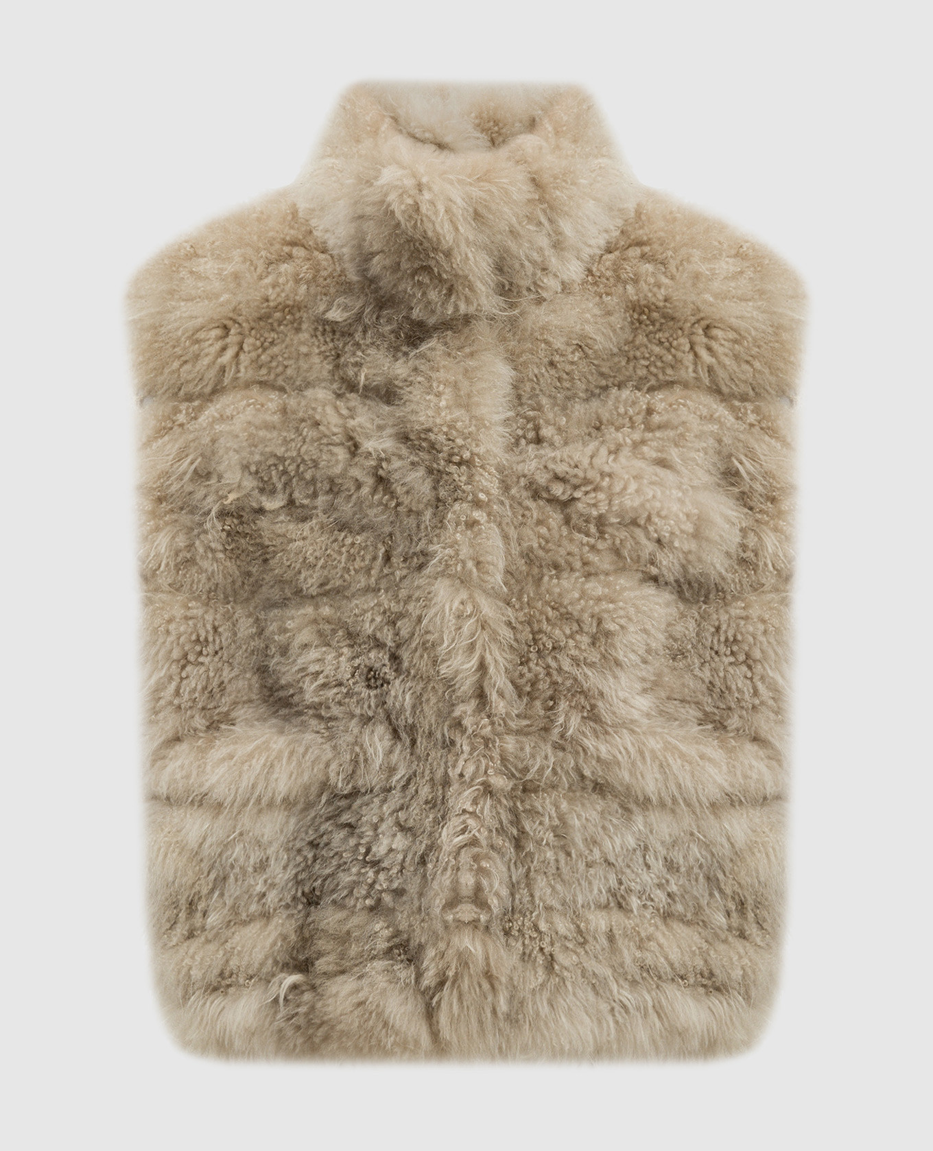 

Beige fur vest Simonetta Ravizza