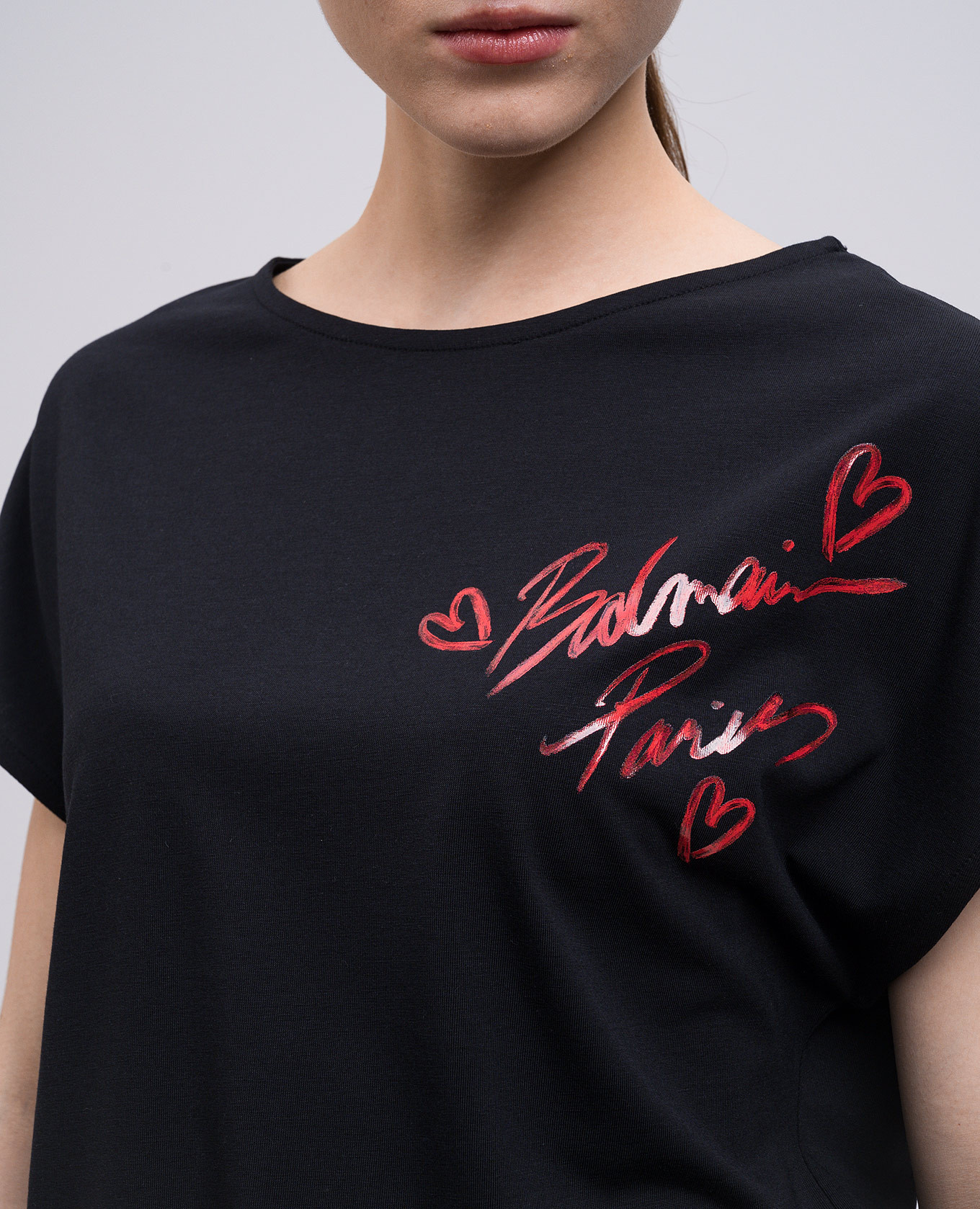 

Black Lipstick T-shirt Balmain