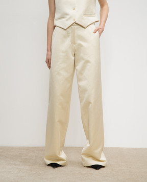 Magda Butrym Beige pants PANTS04140524