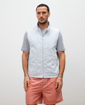 Brunello Cucinelli Blue vest MD4796521