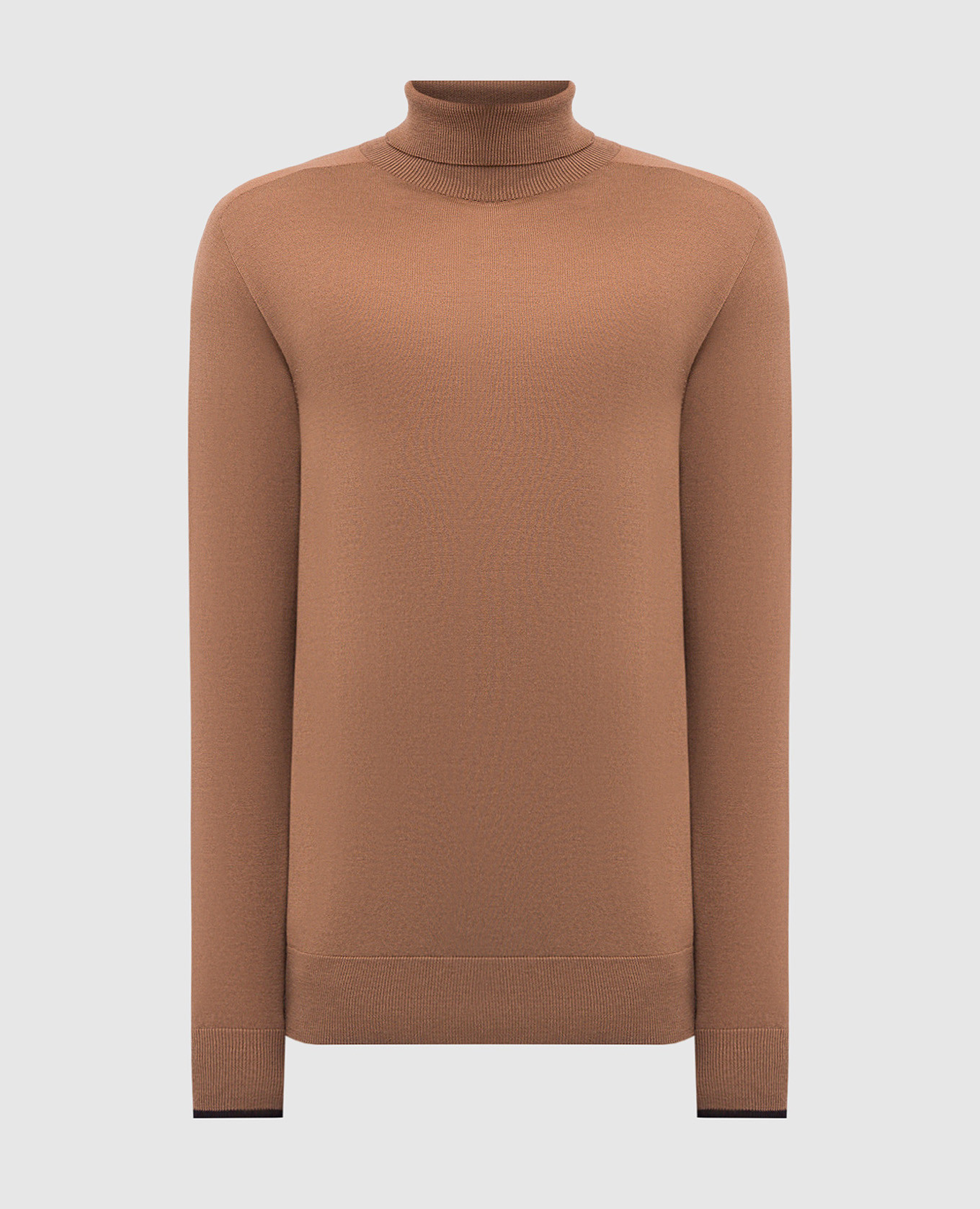

Brown wool golf Peserico