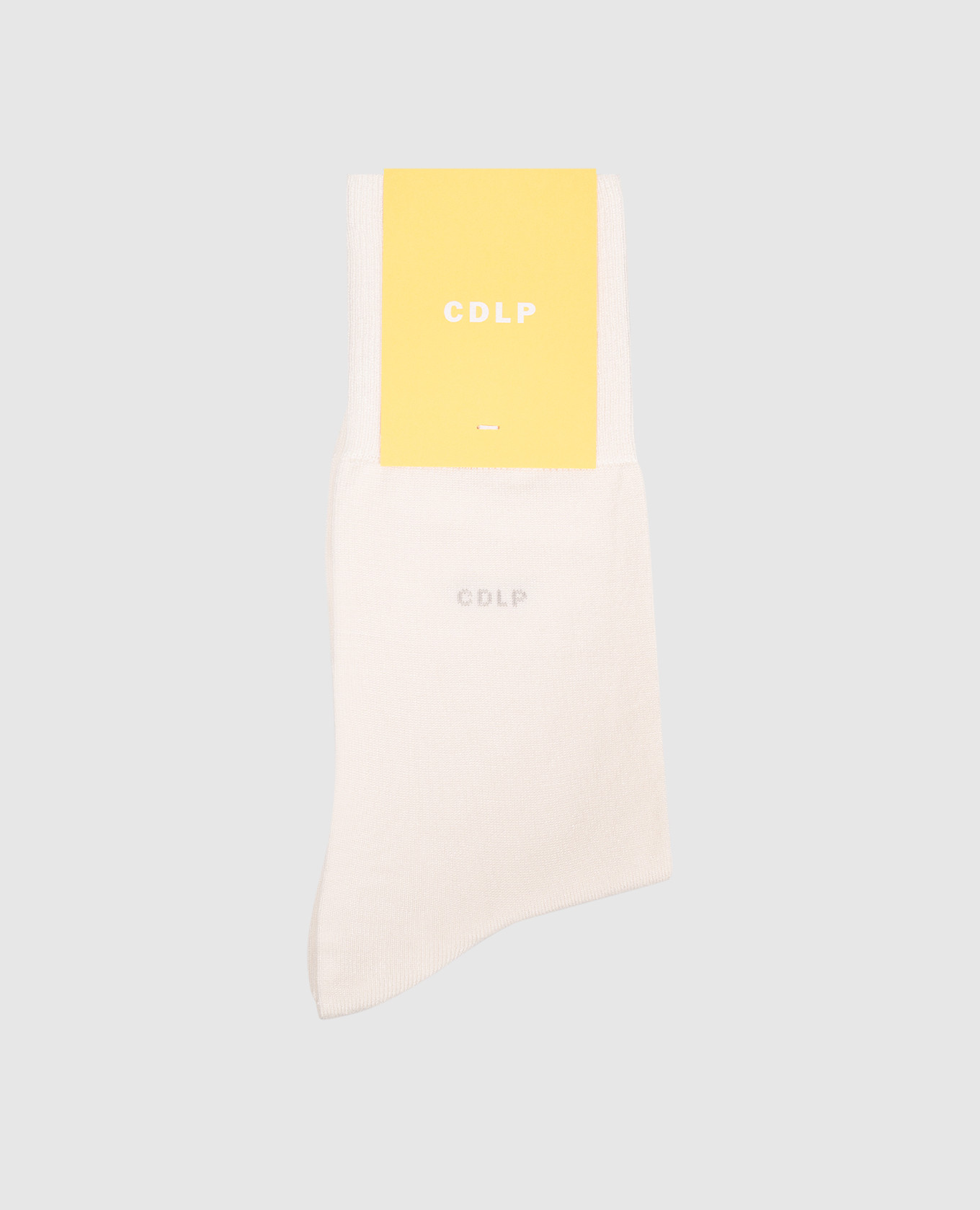 White socks with logo
