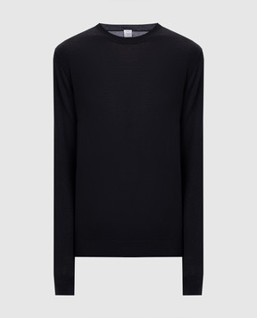 Toteme Black wool and silk jumper 252WRT0469YA0190