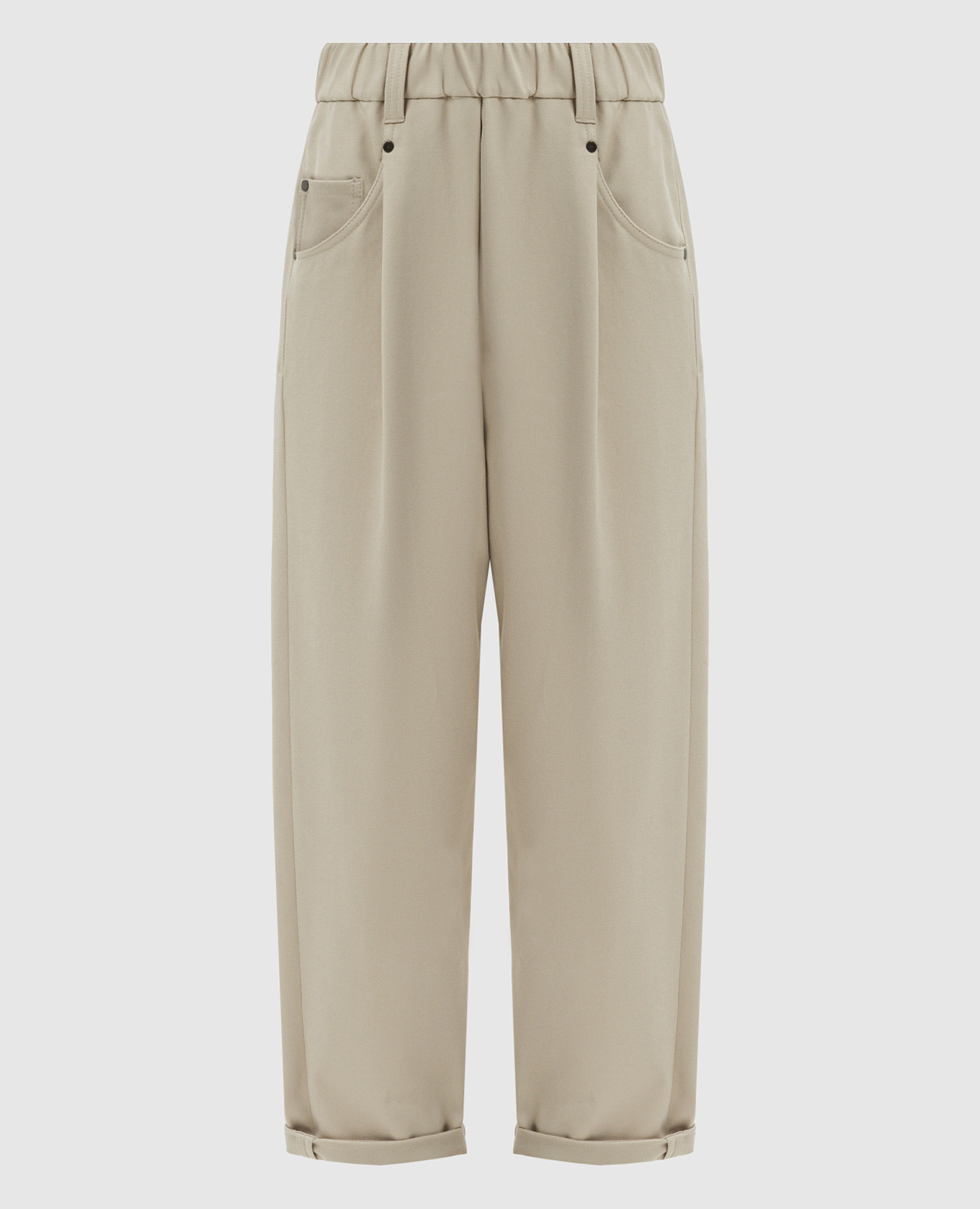 

Beige pants Brunello Cucinelli