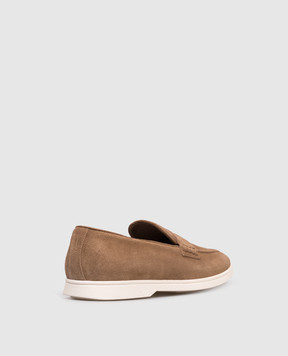 Peserico Brown suede loafers R79066C0CC631