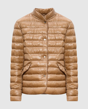 Herno Brown quilted down jacket PI002069D12017Z
