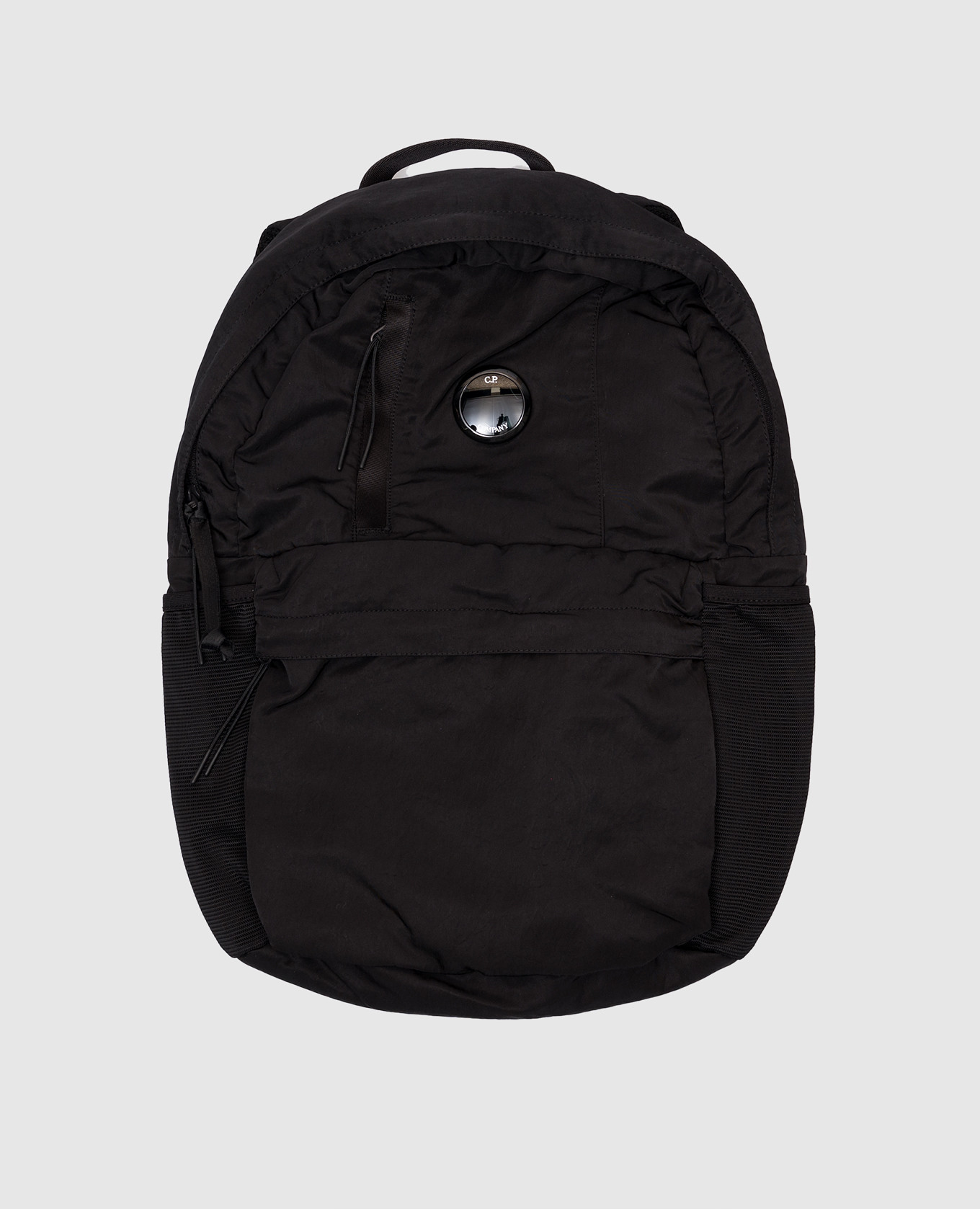 

Black backpack with logo patch C.P. Company