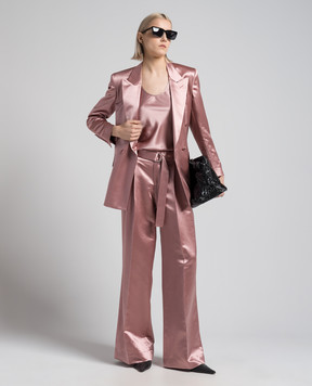 Jacob Lee Pink silk top WST093SS24PP