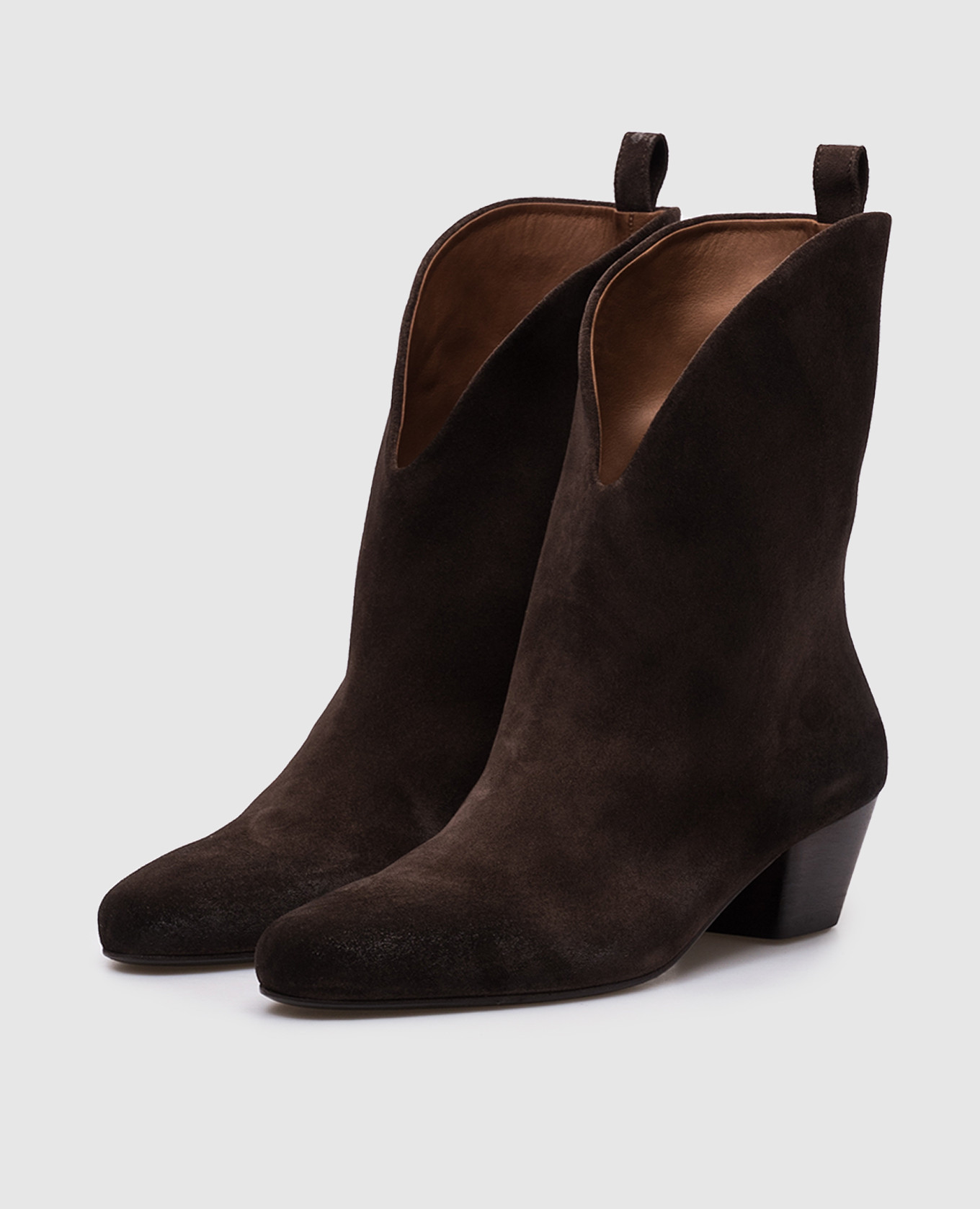 

Brown suede Goccio boots Marsell
