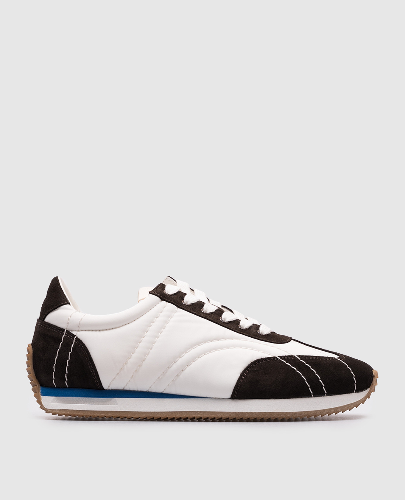 

White combination sneakers with logo Toteme