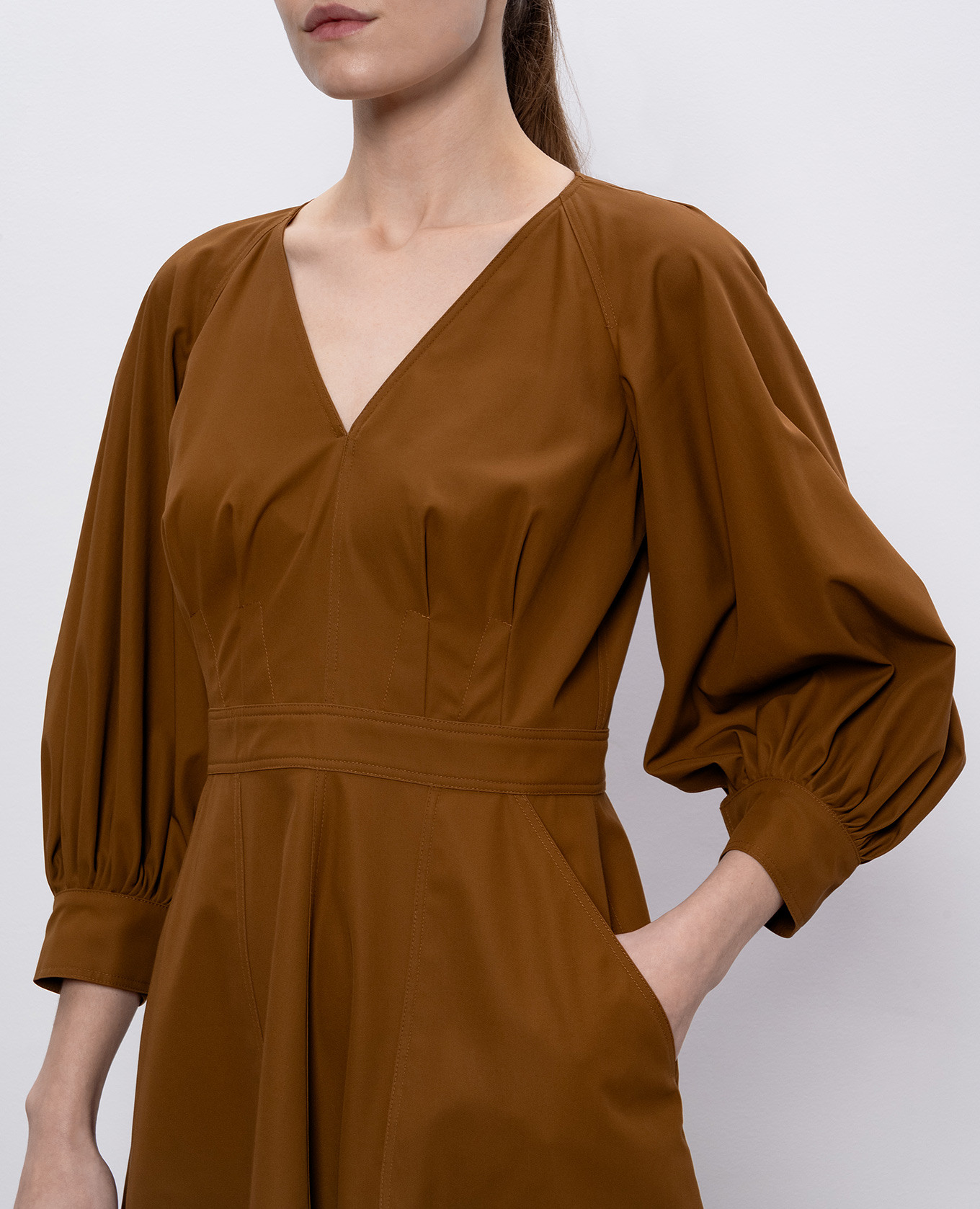 

Brown dress PEDAGGI Max Mara