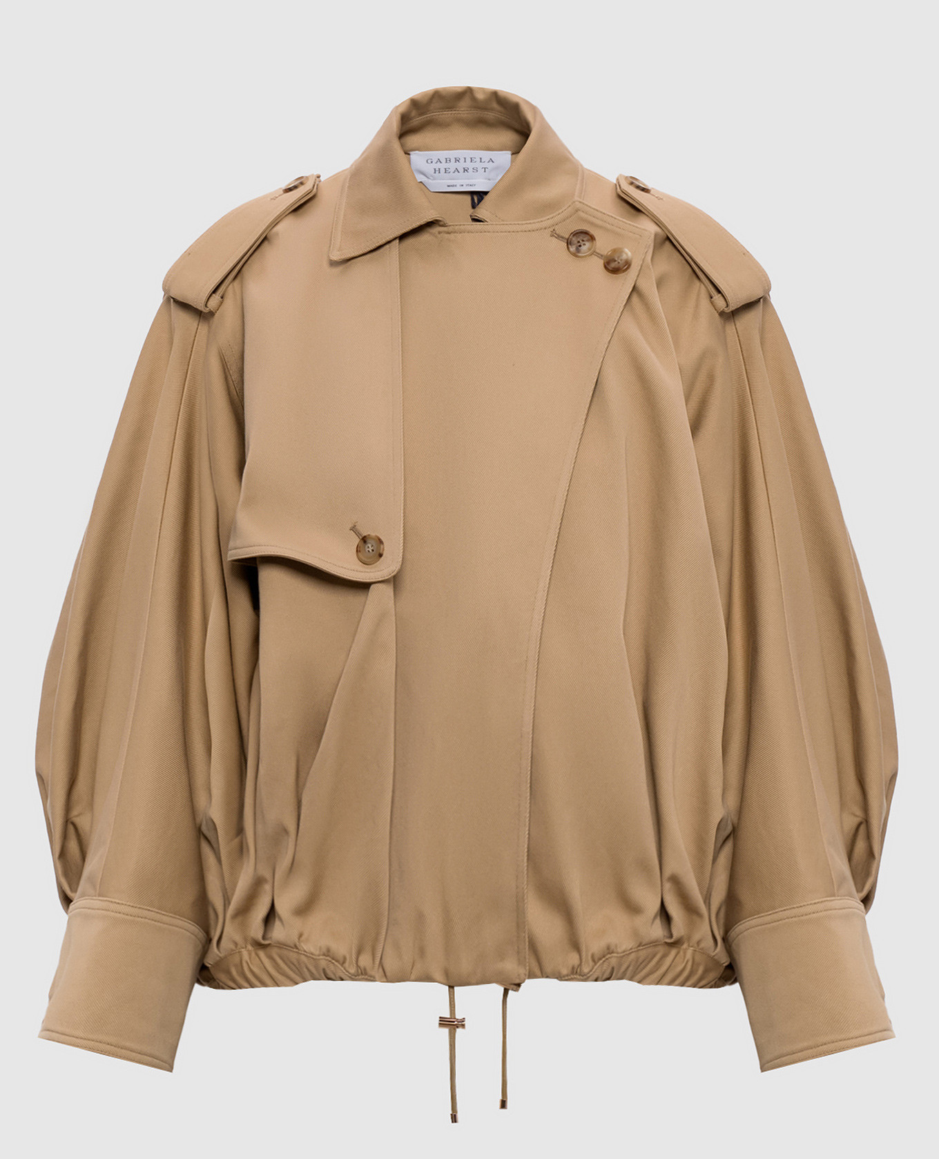 

Beige Hunt jacket Gabriela Hearst