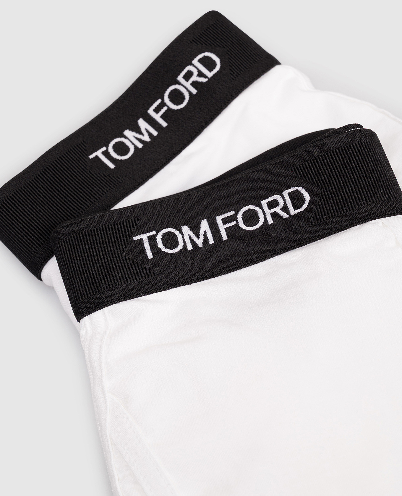 

Set of white boxer briefs with logo Tom Ford