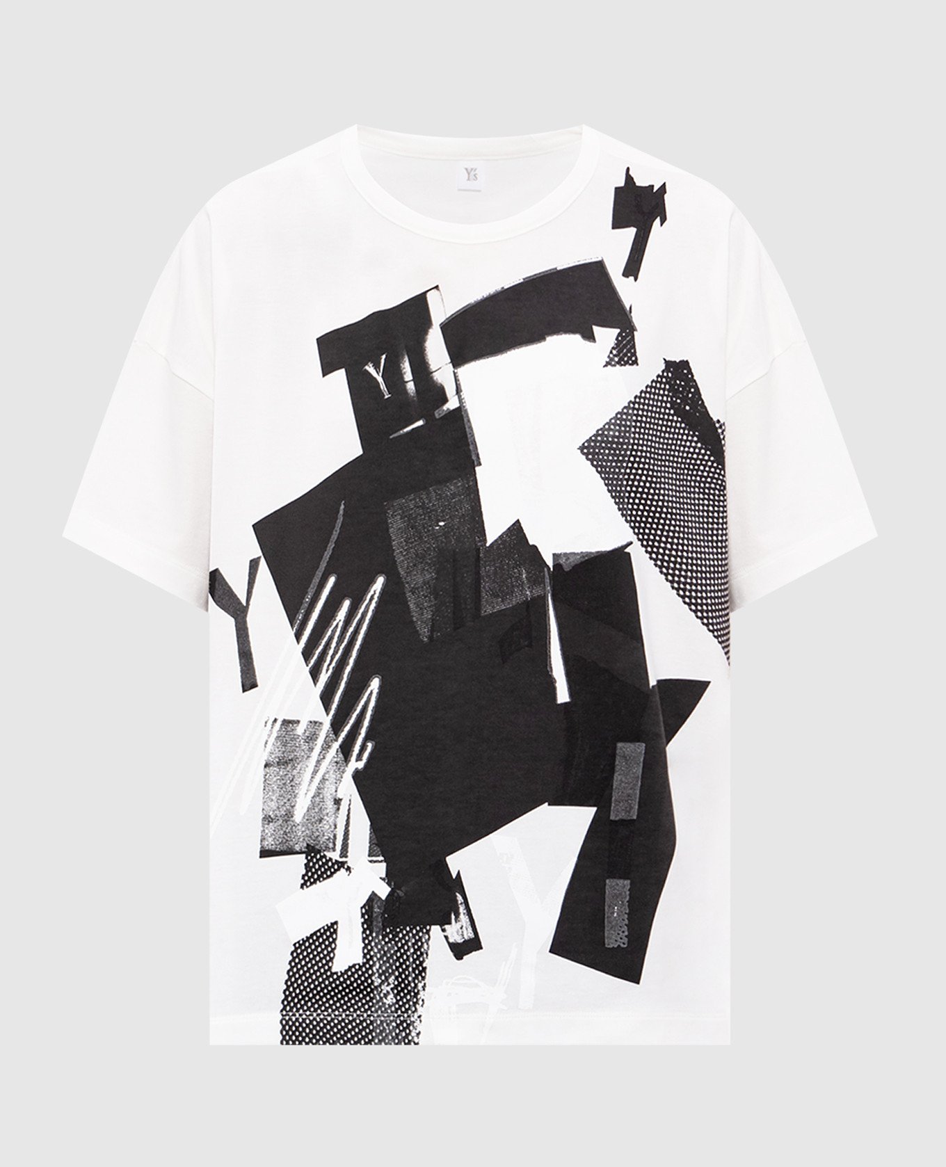 

White printed T-shirt Y`S Yamamoto
