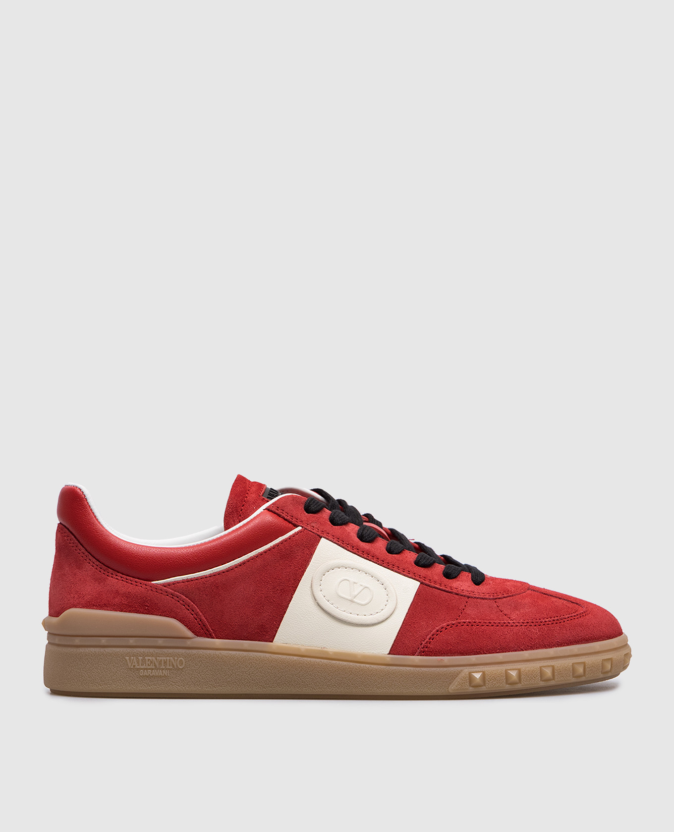 Upvillage red suede sneakers valentino