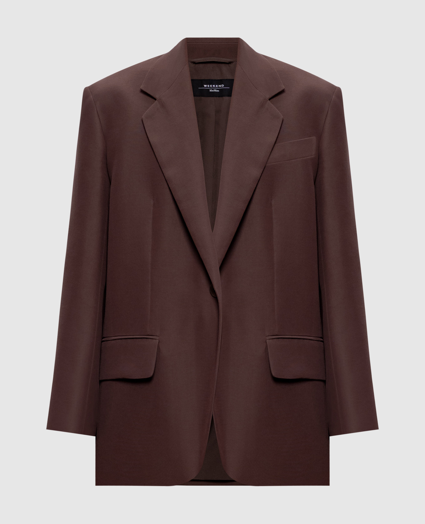 Brown FLOC jacket Max Mara Weekend
