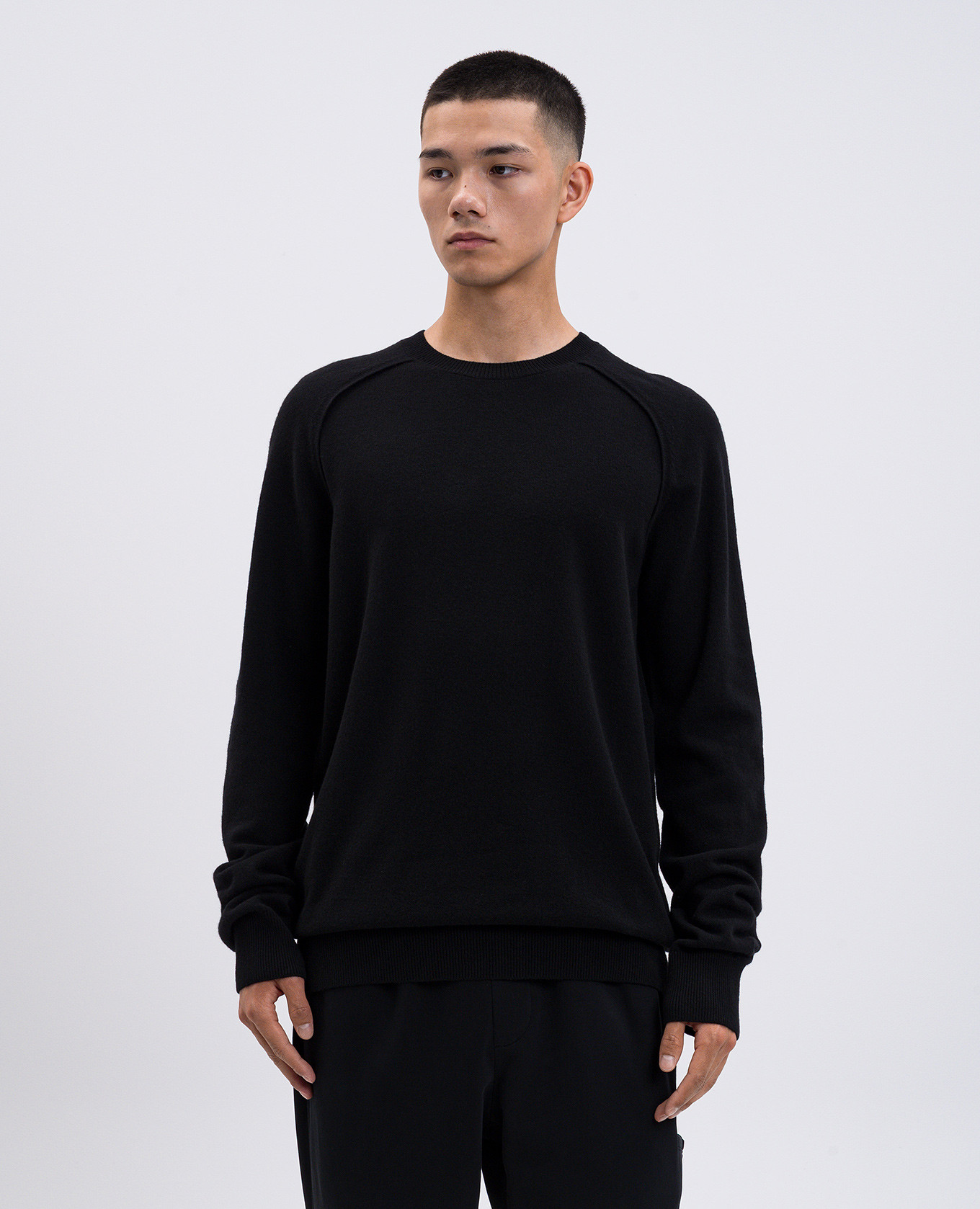 

Lemme black wool and cashmere sweater Ann Demeulemeester