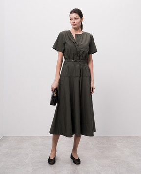 PROENZA SCHOULER Green midi dress with belt WL2513502AC153