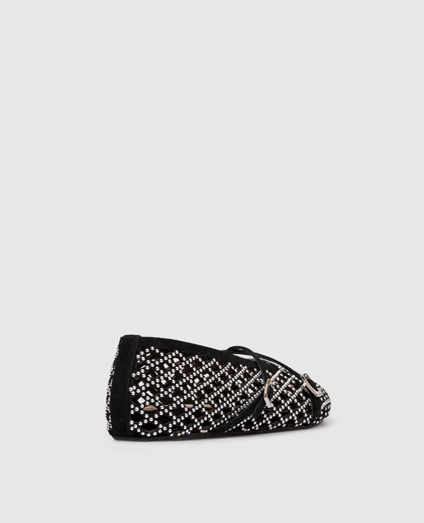 

Black suede ballet flats Mach&Mach