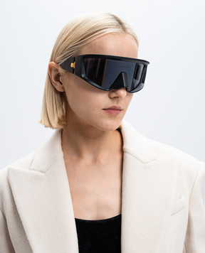 Balmain Black Espion sunglasses with logo BPS157A138