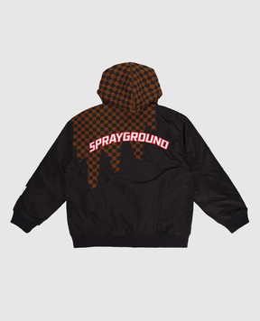 Sprayground Children's black Drip jacket SPY1264