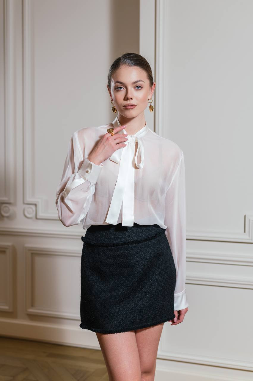 

White silk blouse Dolce&Gabbana